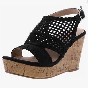 Wedge heel sandals